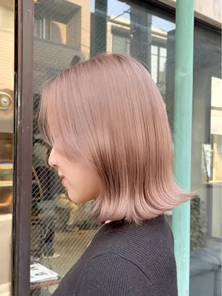 ロング カラー 似合わせベージュ 🍯ayumi🍯のヘアスタイル