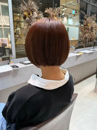 ショート ハッシュカット /momocaのヘアスタイル