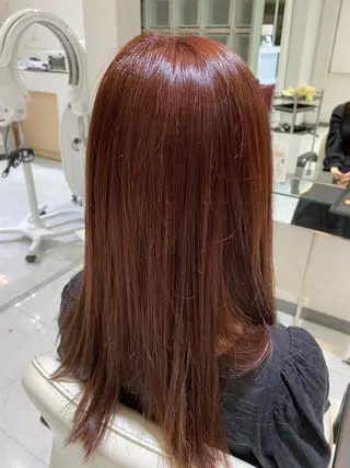 ロング カラー U hair師勝 成戸飛羽磨のヘアスタイル