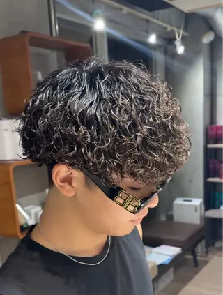 パーマ メンズ fifth 堀内新史のヘアスタイル