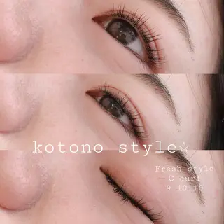 マツエク・マツパ Neo店長🌿 KOTONO🌿のマツエク・マツパデザイン