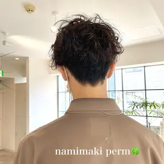 ショート パーマ 黒崎 勝巳のヘアスタイル