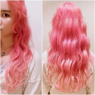 ロング カラー ヘアアレンジ 秋葉 一郎のヘアスタイル