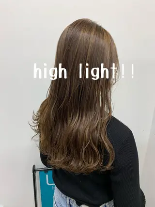 ロング 髪質改善×縮毛矯正 ×艶カラーNAOのヘアスタイル