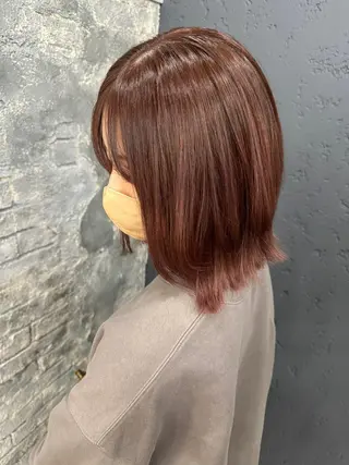 ミディアム カラー 🎀モテ髪ﾐﾙｸﾃｨ ｰ🎀yasunaのヘアスタイル