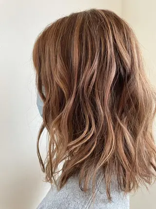 カラー パーマ 伊丹Pilina 山田のヘアスタイル
