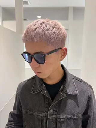 ショート カラー メンズ REN /名駅のヘアスタイル