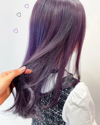 セミロング カラー 新宿駅近♡個室 ♡関口三都季🌜のヘアスタイル