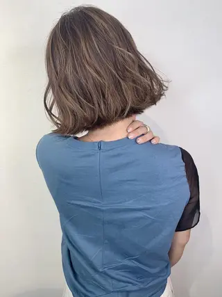 セミロング saho .のヘアスタイル