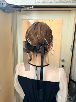 ヘアアレンジ eye.hair　◎ akiのマツエク・マツパデザイン