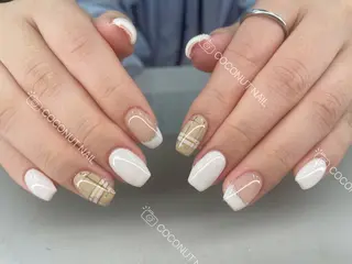 ネイル 神田 ココナッツのネイルデザイン