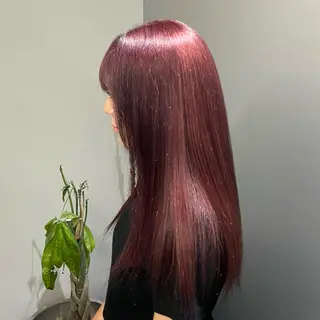 ロング カラー ヘアアレンジ fifth 石川 凪のヘアスタイル