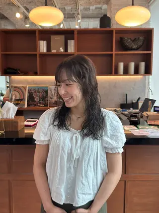 セミロング 原颯希/ ボブ/ショートのヘアスタイル