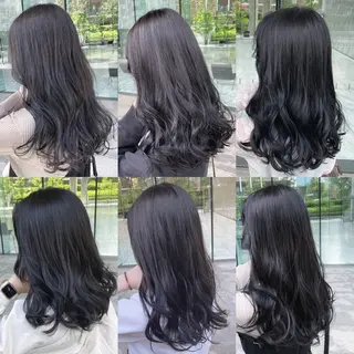 カラー 💖ブリーチなし透明 感💖ASAHIのヘアスタイル