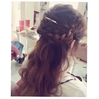 ヘアアレンジ chie 。のヘアスタイル