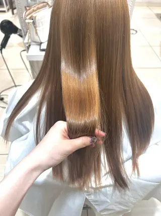 ロング カラー 白金台カラーリスト あきよしのヘアスタイル