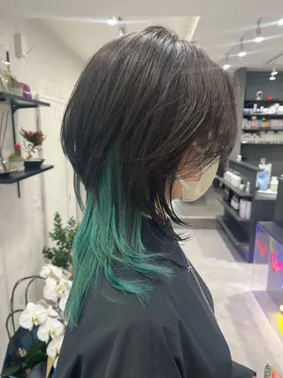 ミディアム カラー カットモデル無料✨ 募集中✂️みなみ♥️のヘアスタイル