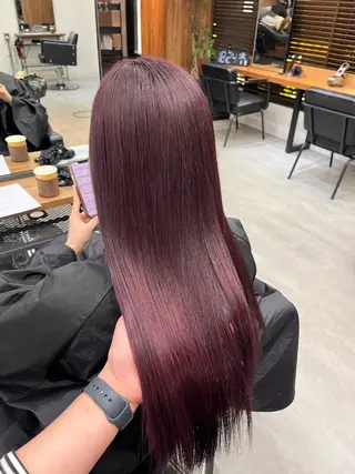 ロング カラー RIO🩶NEXT/ エクステ/ハイトーンのヘアスタイル