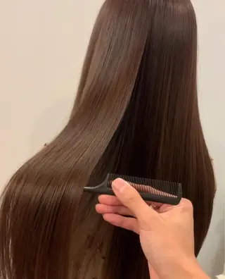 ロング パーマ ブリーチ＆カラーが 得意☀️望月宣雄☀️のヘアスタイル