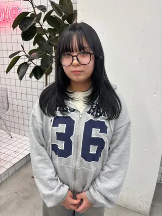 カラー ヘアアレンジ 夕羽夢🍓矢場/ JILLSTUDIOのヘアスタイル