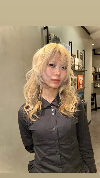 ロング カラー タナカ カナ🫧のヘアスタイル