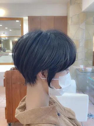 ショート 💎桑原勇志/ ショート/ハイトーンのヘアスタイル