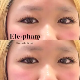 マツエク・マツパ Ele・phany / seiraのマツエク・マツパデザイン