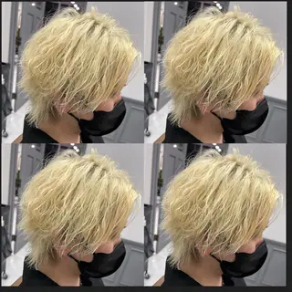 ショート 🔥メンズパーマ 特化 渡辺一翔のヘアスタイル