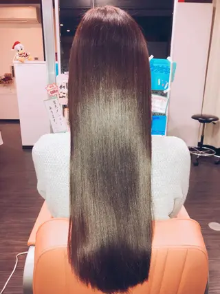 ロング 野澤 朱里のヘアスタイル