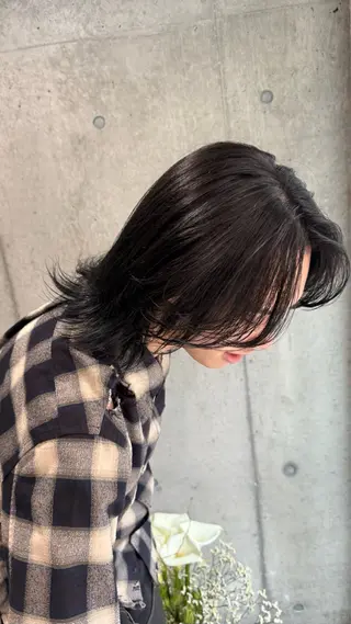 ミディアム カラー メンズ 渋谷/ブラウンカラー 🤎【あまね】のヘアスタイル