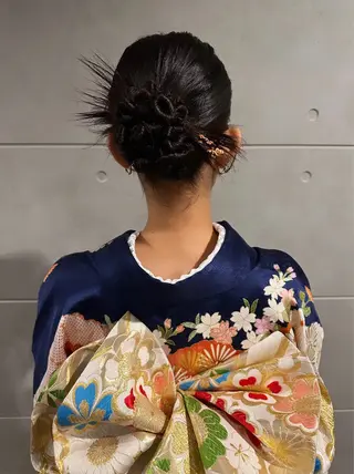 セミロング 吉野 華乃のヘアスタイル