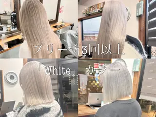 ロング カラー 💖艶・ブリーチ 透明感miyu💖のヘアスタイル