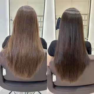 ロング EIGHT plum TOKIOリミテッドのヘアスタイル