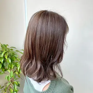 カラー ヘアメ🎀推しカラー 🥣横浜/しほ🧸のヘアスタイル