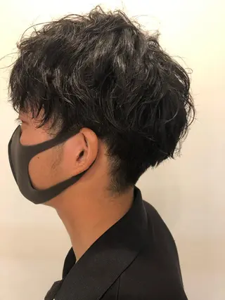 ショート パーマ ラーム 乃木店のヘアスタイル