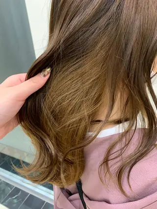 ロング カラー 💘大人可愛く💘 Natsuki❥❥❥のヘアスタイル
