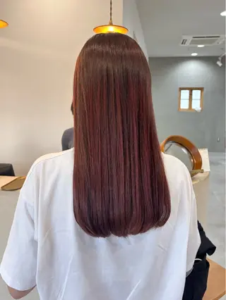 ロング カラー 真弓 理沙/艶カラーのヘアスタイル