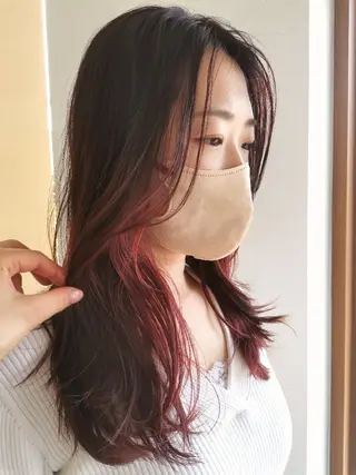 セミロング sameya maiのヘアスタイル