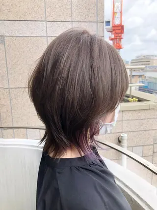 ミディアム カラーアンドケアリタ kitamuuuのヘアスタイル
