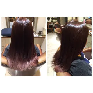 セミロング ロング 新中 茉莉香の眉毛・アイブロウイメージ
