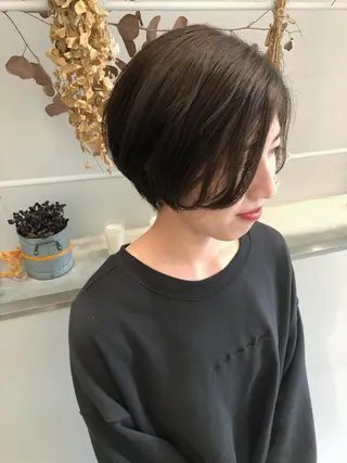 ショート 柏木 彩花のヘアスタイル