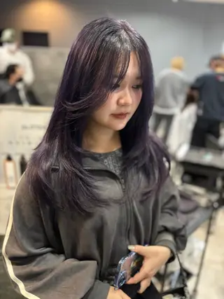 ロング ✂︎GLITTER ✂︎Yuu✂︎のヘアスタイル