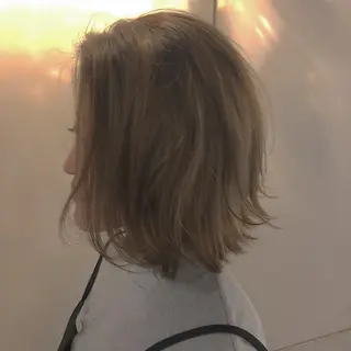 ショート カラー ニュアンスヘア🌔 nanakoのヘアスタイル