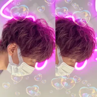 メンズ 🦋ami/浦和 ブリーチ／韓国🦋のヘアスタイル