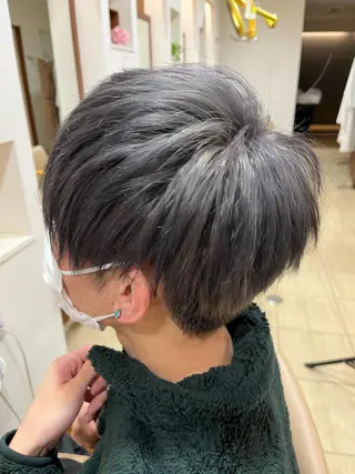 ショート メンズ 斉藤 凜のヘアスタイル
