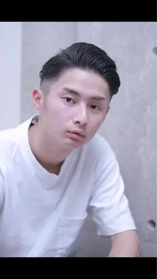 ショート パーマ メンズ 及川 光のヘアスタイル