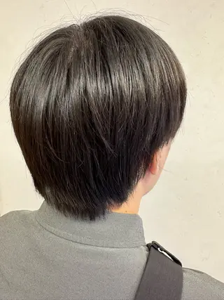 ショート メンズ パーマ/ハイトーン /吉田眞のヘアスタイル