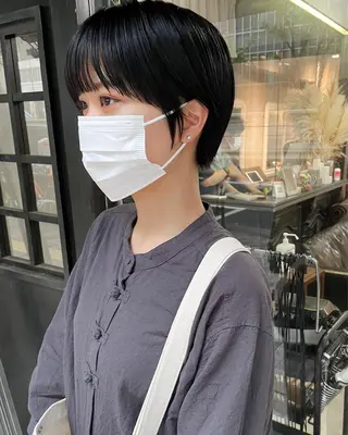 ショート ショート・ボブ ・ウルフ✂︎IMAIのヘアスタイル