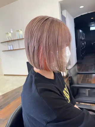 ミディアム 梶原 真帆のヘアスタイル