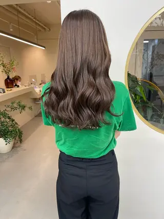 セミロング 北野谷 篤のヘアスタイル